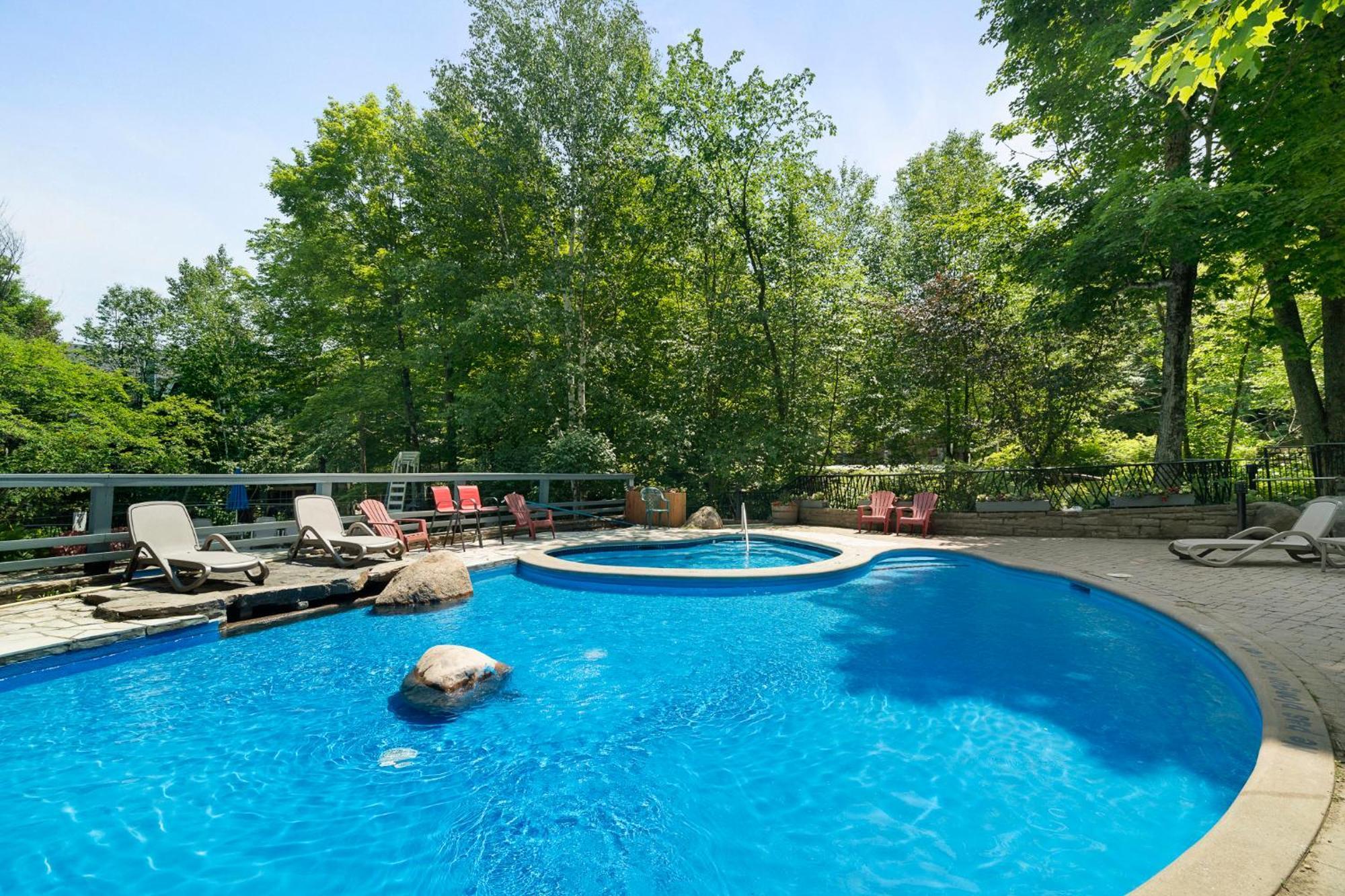 Les Manoirs Wpool & Hot Tub Near Village 120-7 몽트랑블랑 외부 사진